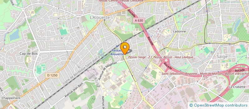 localisation de l'entreprise MONSIEUR ALEXANDRE VIX à PESSAC