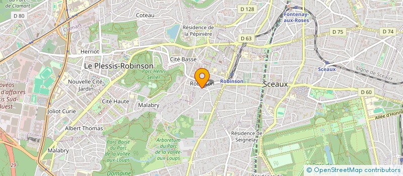 localisation de l'entreprise MONSIEUR ALEXANDRE VOLDOIRE  CHATENAY-MALABRY