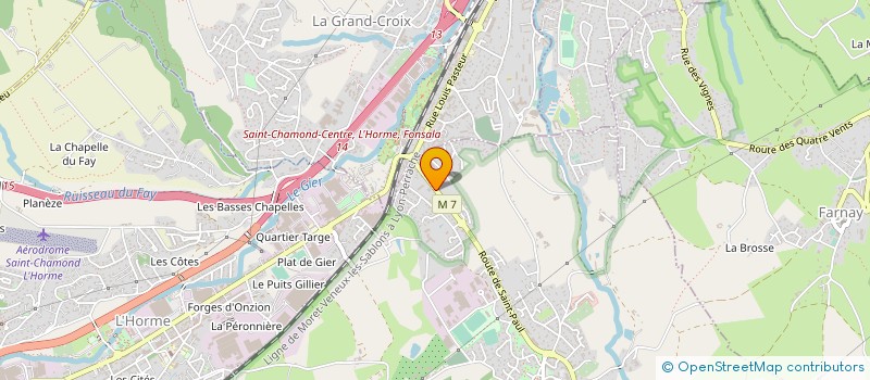 localisation de l'entreprise MONSIEUR ALEXANDRE VUACHET à SAINT-PAUL-EN-JAREZ