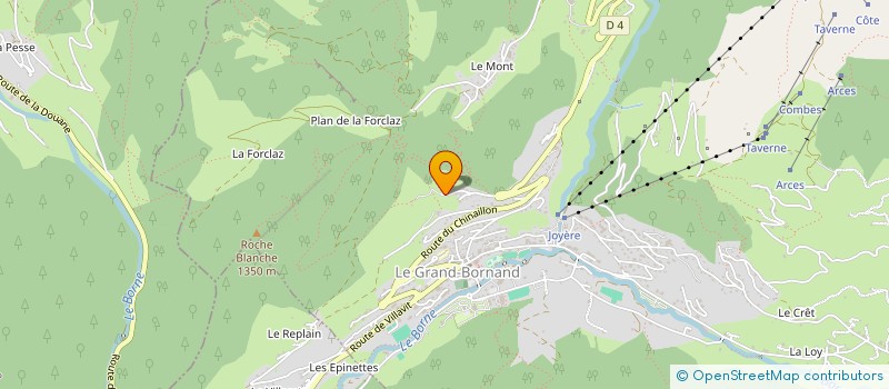 localisation de l'entreprise MONSIEUR ALEXANDRE VULLIET  LE GRAND-BORNAND