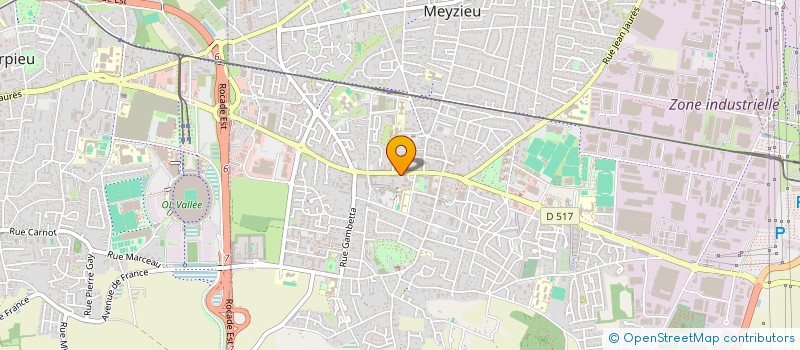 localisation de l'entreprise MONSIEUR ALEXANDRE WADBLED à MEYZIEU