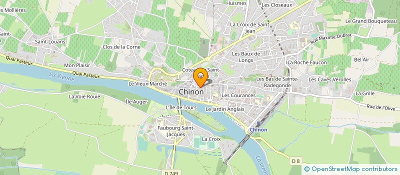 localisation de l'entreprise MONSIEUR ALEXANDRE WAMBRE à CHINON