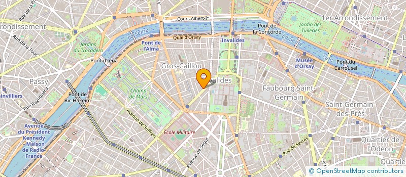 localisation de l'entreprise MONSIEUR ALEXANDRE WOLFE  PARIS