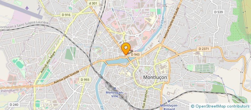 localisation de l'entreprise MONSIEUR ALEXANDRE YANG à MONTLUCON