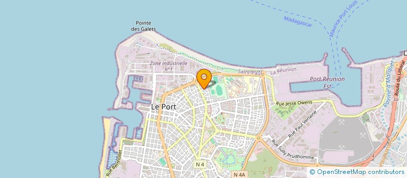 localisation de l'entreprise MONSIEUR ALEXANDRE YAYA à LE PORT