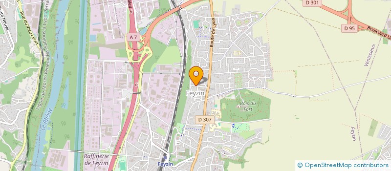 localisation de l'entreprise MONSIEUR ALEXANDRE YROU  FEYZIN