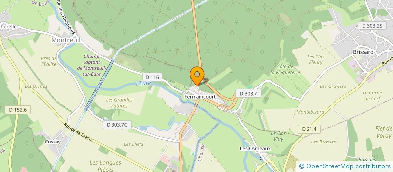 localisation de l'entreprise MONSIEUR ALEXANDRE ZABRODINE à CHERISY