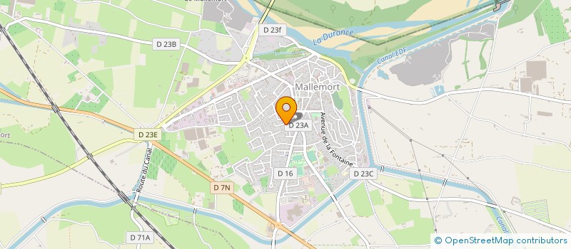 localisation de l'entreprise MONSIEUR ALEXANDRE ZAMMOUT à MALLEMORT