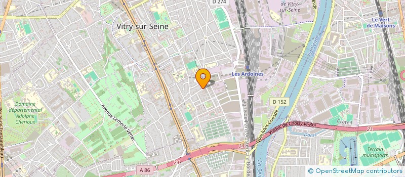 localisation de l'entreprise MONSIEUR ALEXANDRE ZAMORA  VITRY-SUR-SEINE