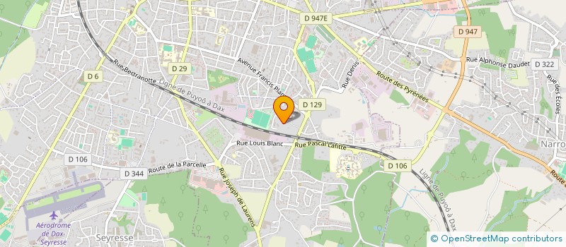 localisation de l'entreprise MONSIEUR ALEXANDRE ZAUG  GRADIGNAN