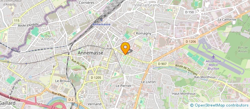 localisation de l'entreprise MONSIEUR ALEXANDRE ZEMBRI  ANNEMASSE