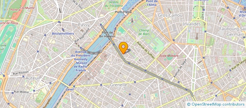 localisation de l'entreprise MONSIEUR ALEXANDRE ZHU  PARIS