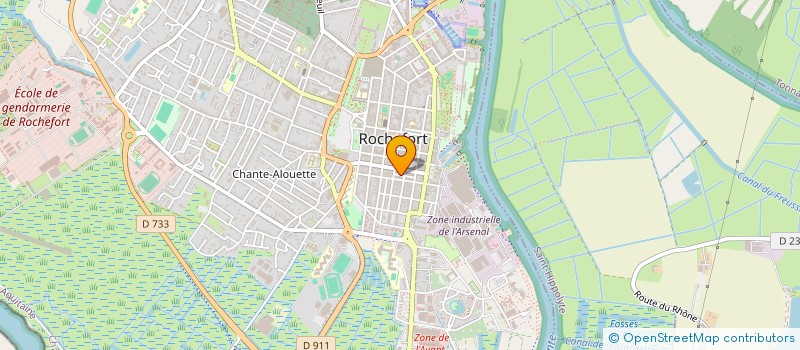 localisation de l'entreprise MONSIEUR ALEXANDRE ZIANI  ROCHEFORT