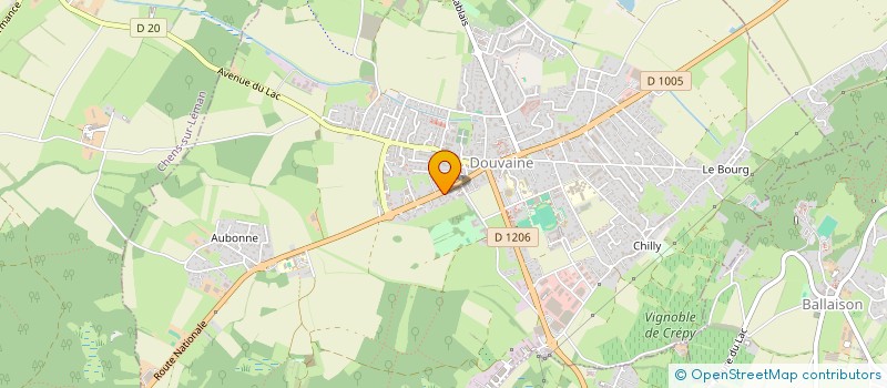 localisation de l'entreprise MONSIEUR ALEXANDRE ZIEDER  DOUVAINE