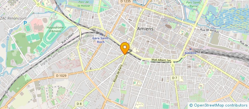 localisation de l'entreprise MONSIEUR ALEXANDRE ZIEGLER HAUBOUT à AMIENS