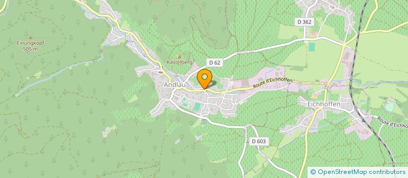 localisation de l'entreprise MONSIEUR ALEXANDRE ZINCK  ANDLAU