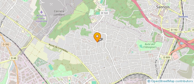 localisation de l'entreprise MONSIEUR ALEXANDRE ZORY  ARGENTEUIL