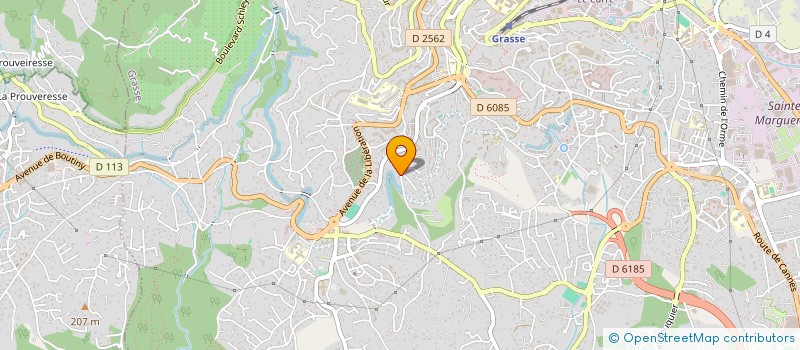 localisation de l'entreprise MONSIEUR ALEXANDRE ZUCCARELLI  GRASSE