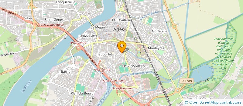 localisation de l'entreprise MONSIEUR ALEXANDRE ZWOJCZCZYK  ARLES