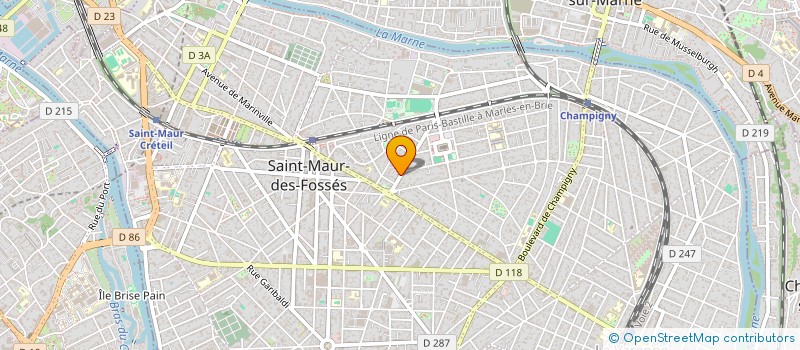 localisation de l'entreprise MONSIEUR ALEXANDRIN GOLUBENCO à SAINT-MAUR-DES-FOSSES