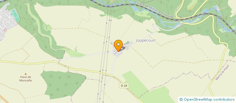 localisation de l'entreprise MONSIEUR ALEXANDRINO DE CASTRO MOREIRA  JOPPECOURT