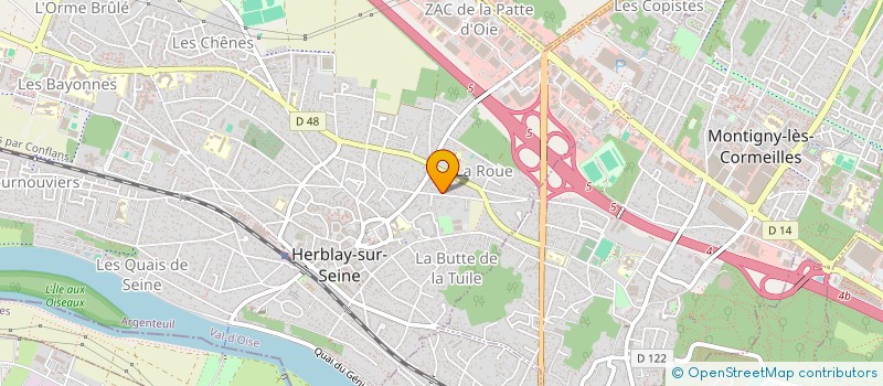 localisation de l'entreprise MONSIEUR ALEXANDRINO PIRES TORRES à HERBLAY-SUR-SEINE