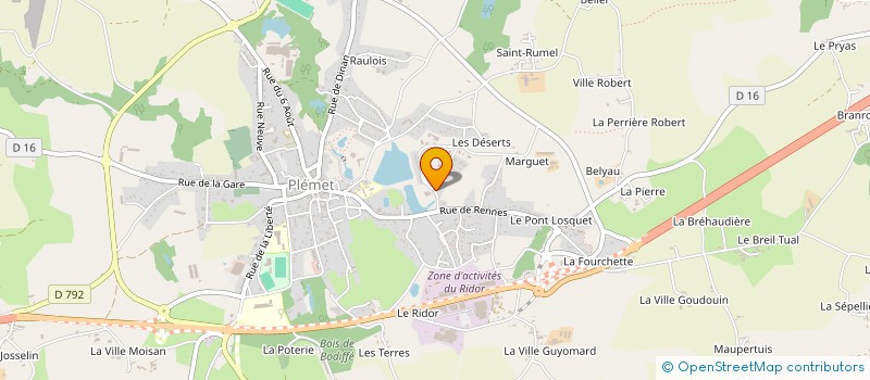 localisation de l'entreprise MONSIEUR ALEXANDRO KLISING à PLEMET