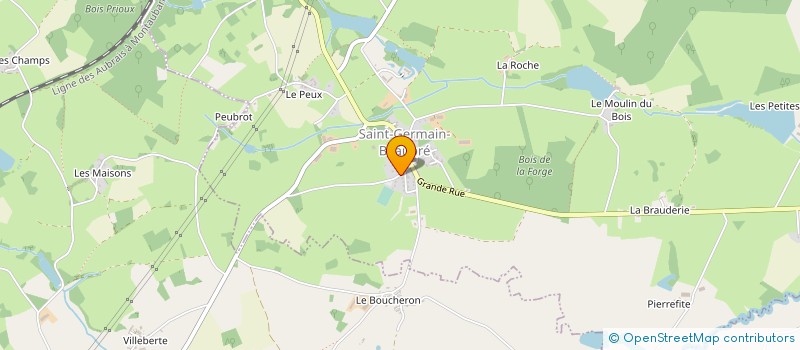 localisation de l'entreprise MONSIEUR ALEXANDRO TOTI à SAINT-GERMAIN-BEAUPRE