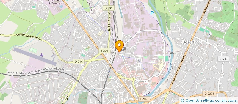 localisation de l'entreprise MONSIEUR ALEXANDROS GKOUMAS  MONTLUCON