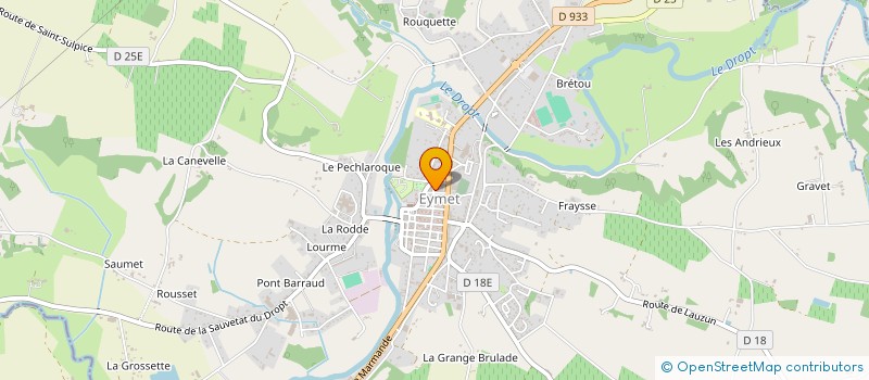 localisation de l'entreprise MONSIEUR ALEXANDROS MACHRI MEKARI  EYMET