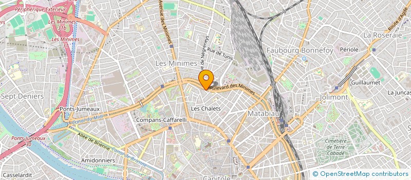localisation de l'entreprise MONSIEUR ALEXANDRRE DENNIAUD à TOULOUSE