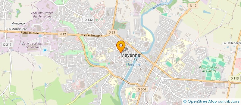 localisation de l'entreprise MONSIEUR ALEXANDRU-ANDREI VLAD à MAYENNE
