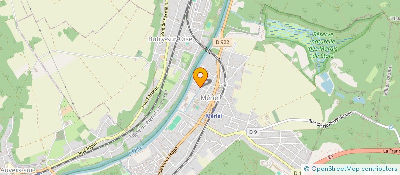 localisation de l'entreprise MONSIEUR ALEXANDRU ANDRONIC  MERIEL