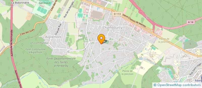 localisation de l'entreprise MONSIEUR ALEXANDRU ARDELEAN  CHAMBOURCY