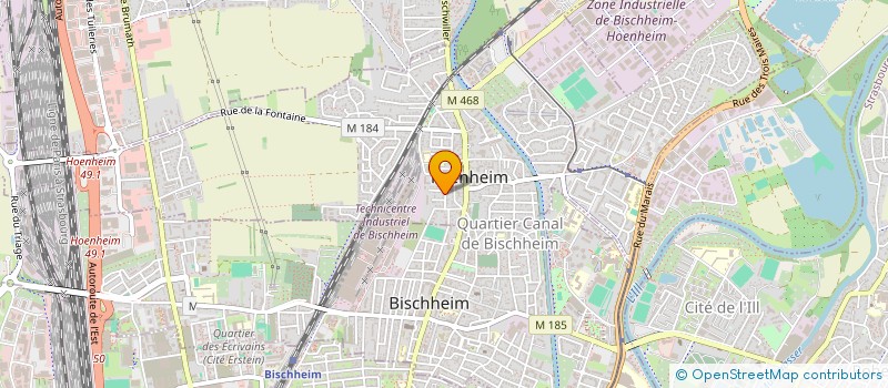 localisation de l'entreprise MONSIEUR ALEXANDRU BALAZS  HNHEIM