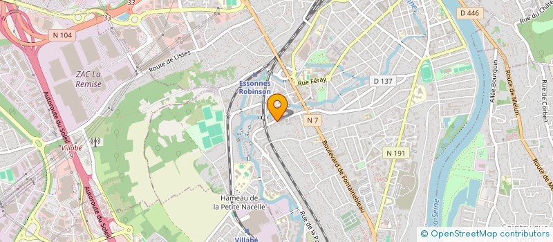 localisation de l'entreprise MONSIEUR ALEXANDRU BARBALATA  CORBEIL-ESSONNES