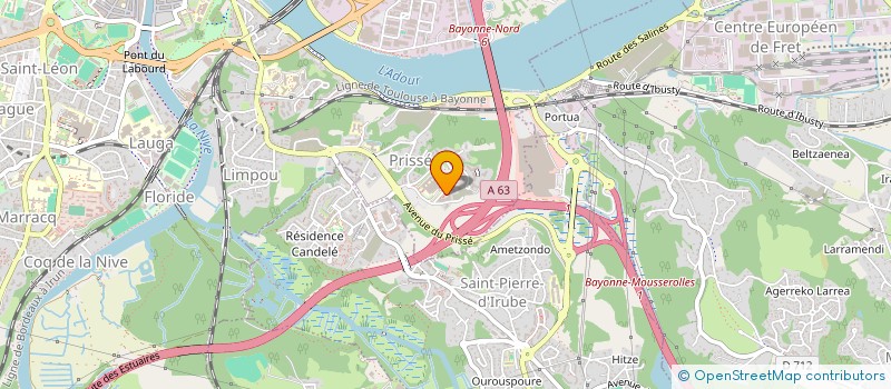 localisation de l'entreprise MONSIEUR ALEXANDRU BARLEAN  BAYONNE