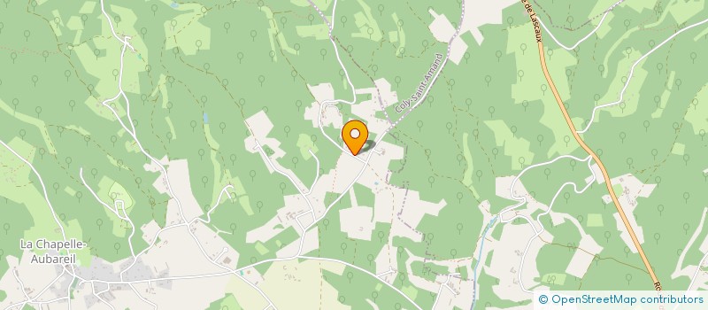 localisation de l'entreprise MONSIEUR ALEXANDRU BERZAN  LA CHAPELLE-AUBAREIL