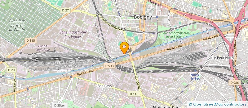 localisation de l'entreprise MONSIEUR ALEXANDRU BESLIU  BOBIGNY