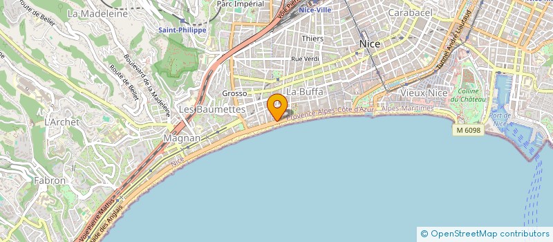 localisation de l'entreprise MONSIEUR ALEXANDRU BODRUG  NICE