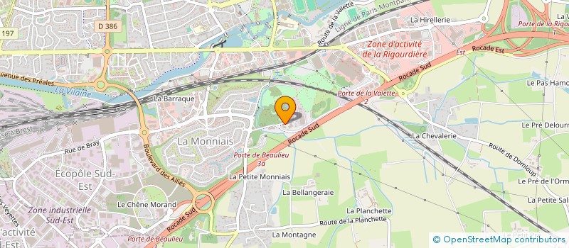 localisation de l'entreprise MONSIEUR ALEXANDRU CANCIU  CESSON-SEVIGNE