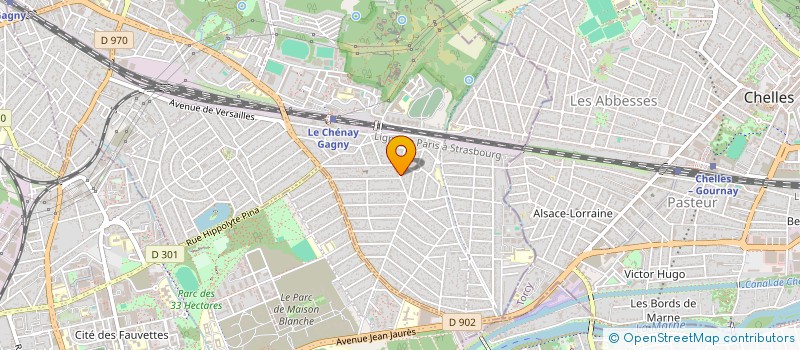 localisation de l'entreprise MONSIEUR ALEXANDRU CARAI à GAGNY