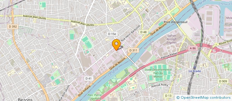 localisation de l'entreprise MONSIEUR ALEXANDRU CARAUS  ARGENTEUIL