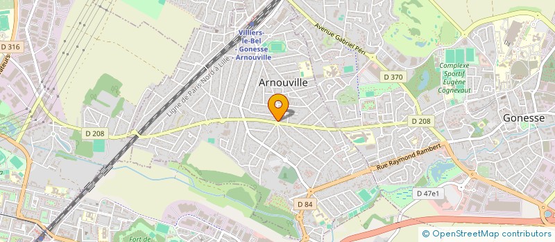 localisation de l'entreprise MONSIEUR ALEXANDRU CEBOTARI à ARNOUVILLE
