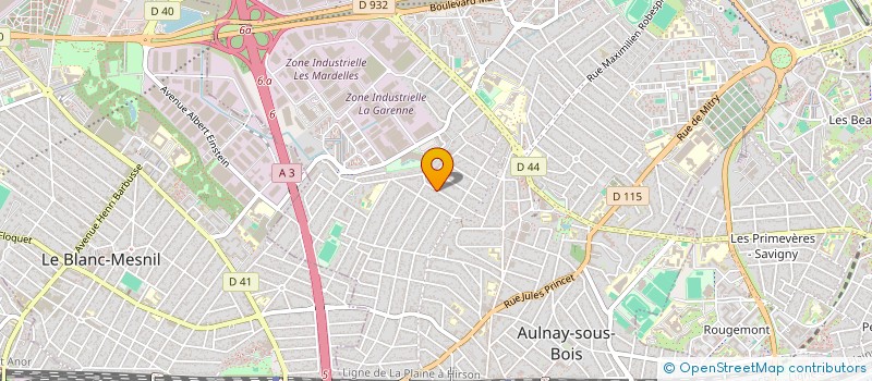 localisation de l'entreprise MONSIEUR ALEXANDRU CERNEI à AULNAY-SOUS-BOIS
