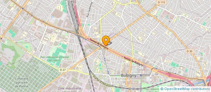 localisation de l'entreprise MONSIEUR ALEXANDRU CHIMINGEA  BOBIGNY