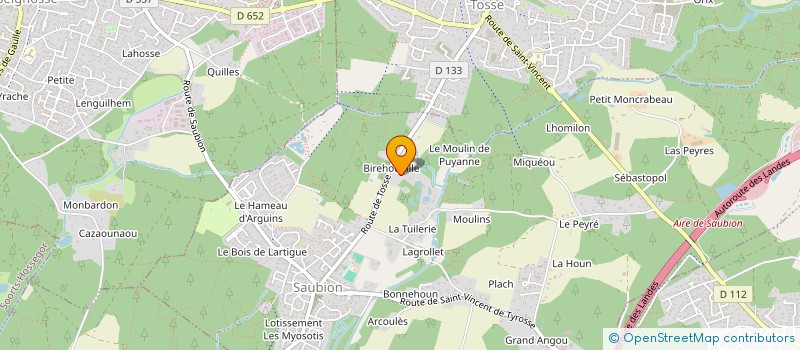 localisation de l'entreprise MONSIEUR ALEXANDRU CHOBOTAR à SAUBION