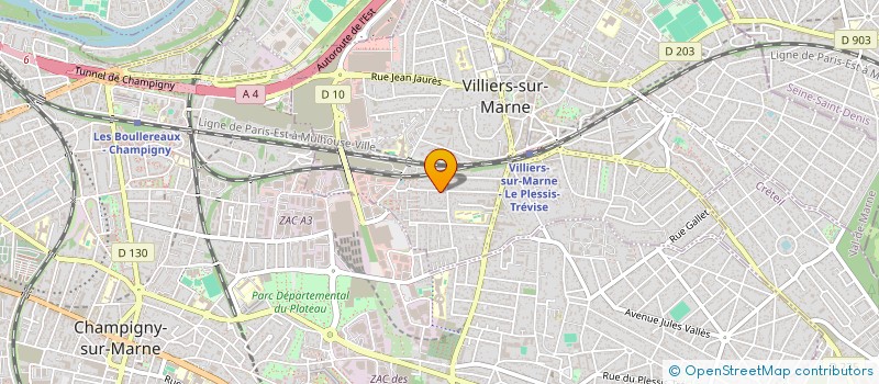 localisation de l'entreprise MONSIEUR ALEXANDRU COJOCARU  VILLIERS SUR MARNE