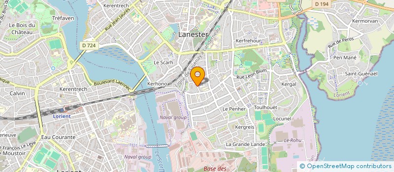 localisation de l'entreprise MONSIEUR ALEXANDRU CRACIUN  LANESTER