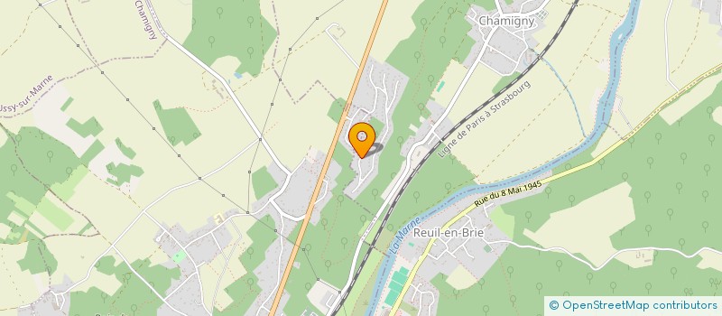 localisation de l'entreprise MONSIEUR ALEXANDRU DEMIAN  CHAMIGNY